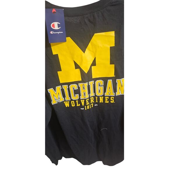Champion Michigan Wolverines long sleeve tee - Picture 3 of 3